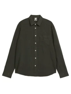 Regular-Fit Linen Shirt