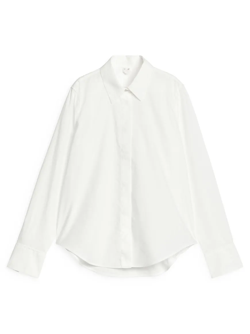 Regular-Fit Poplin Shirt