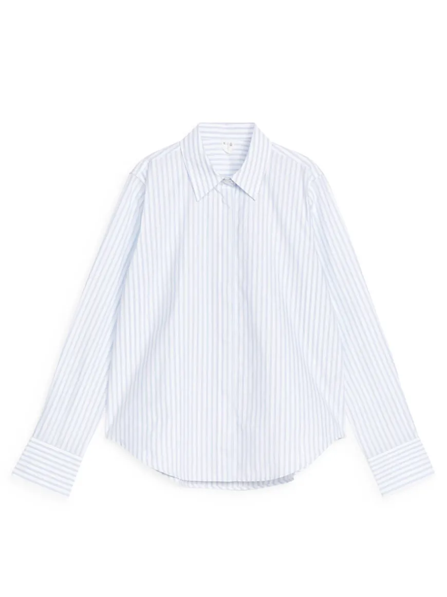 Regular-Fit Poplin Shirt