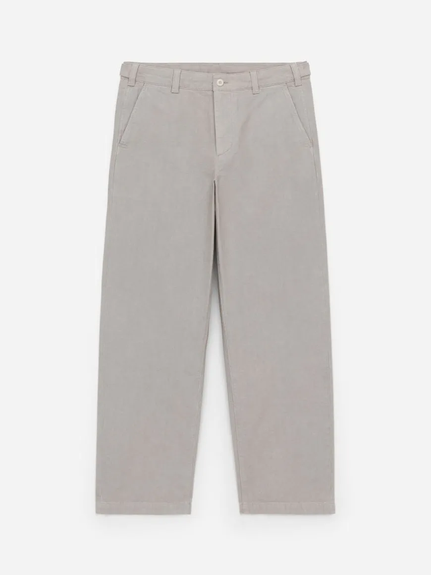 Relaxed Canvas Trousers