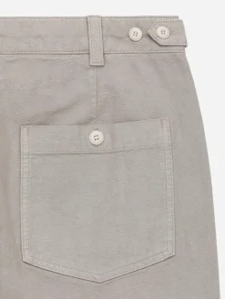 Relaxed Canvas Trousers
