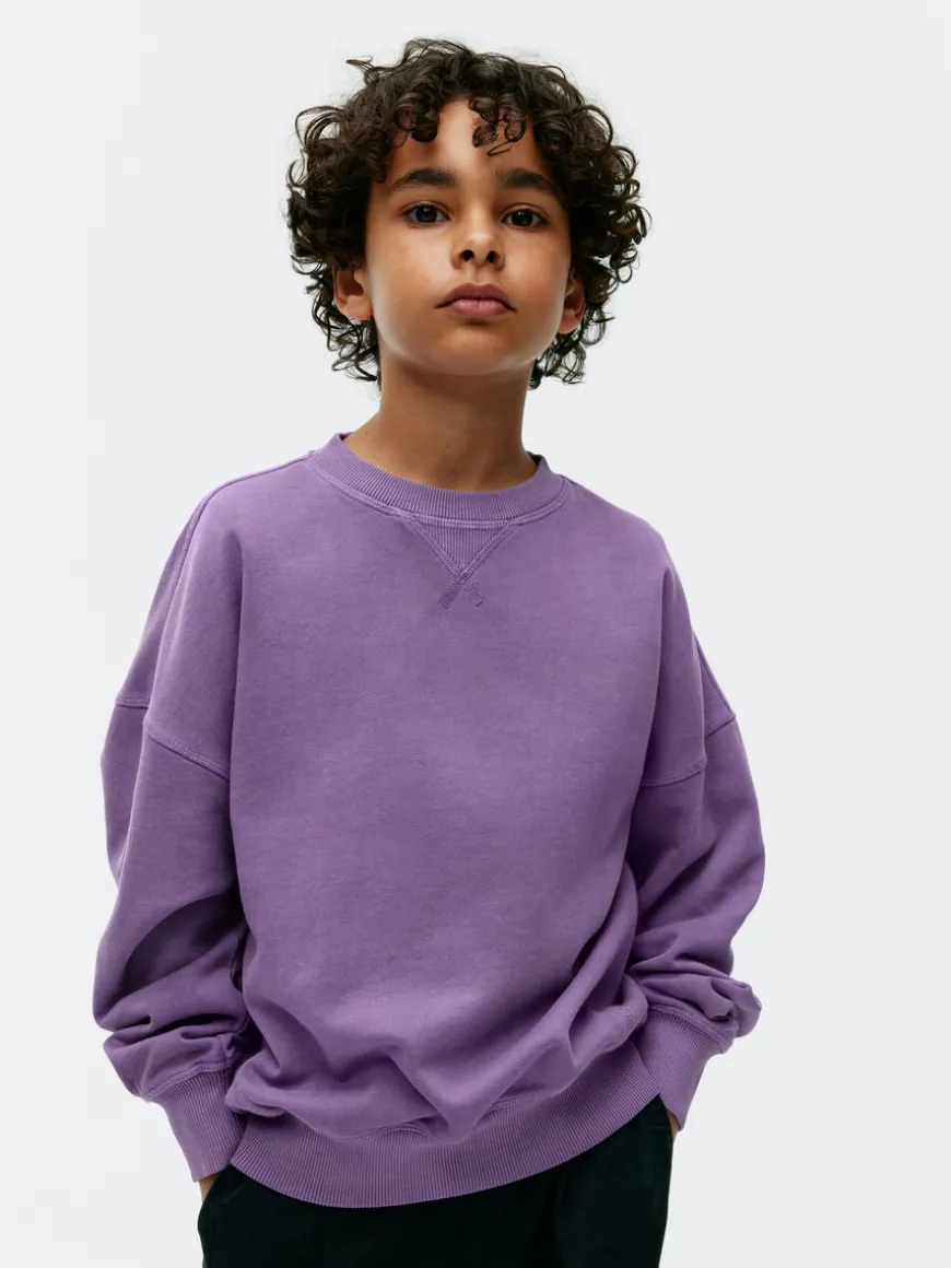 Relaxed Cotton Sweatshirt