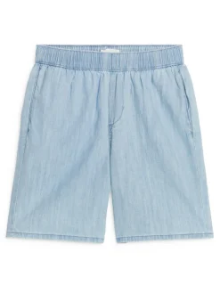 Relaxed Denim Shorts
