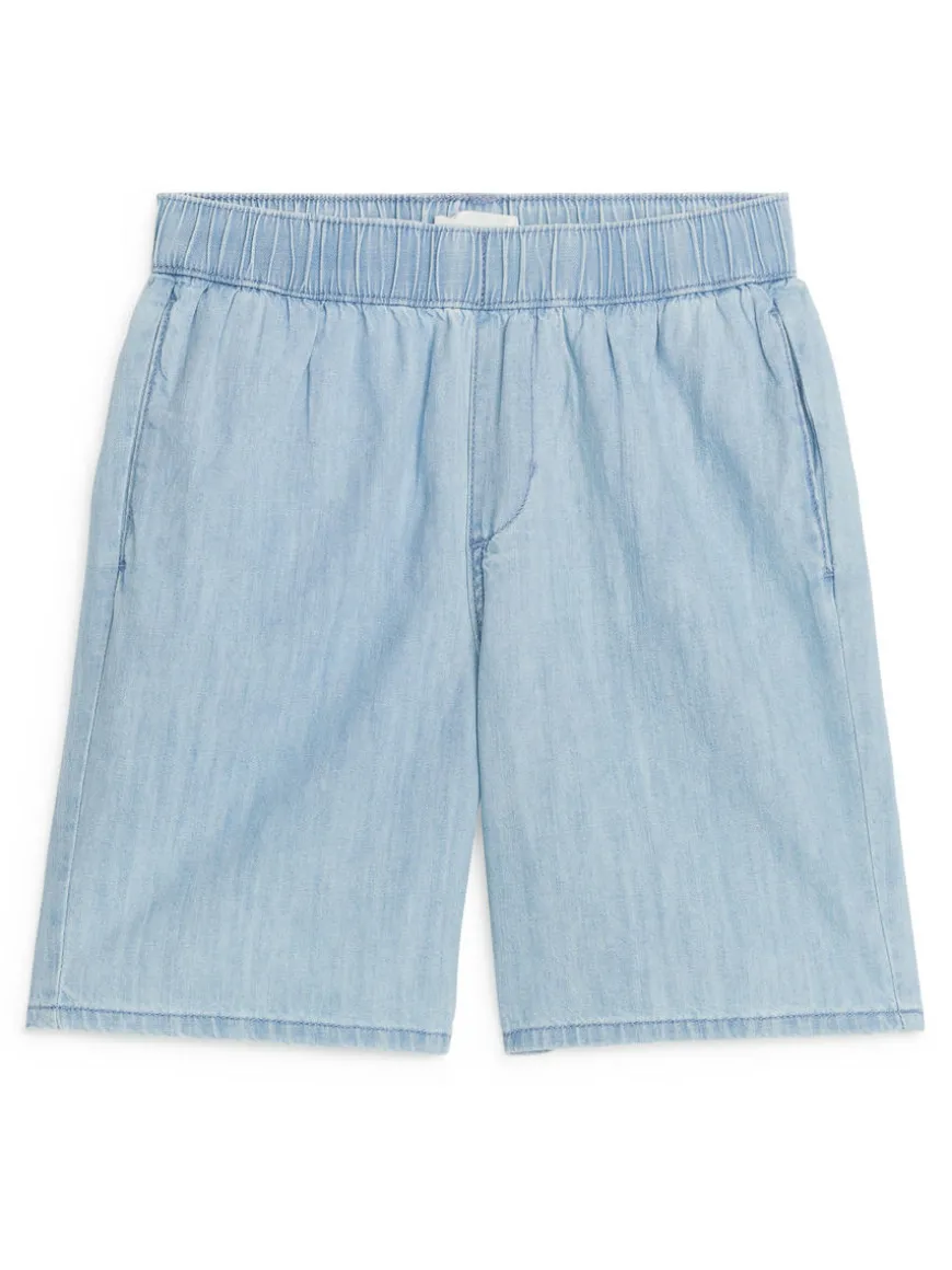 Relaxed Denim Shorts