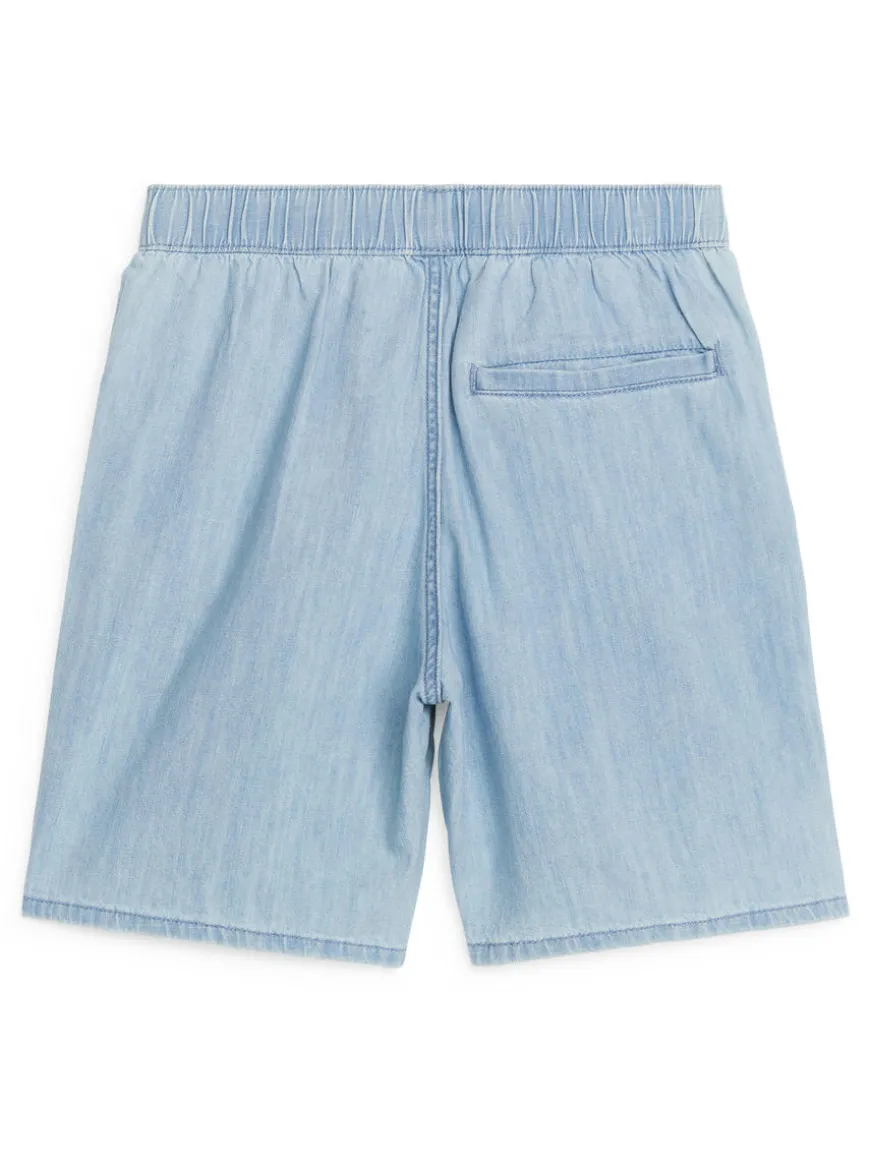 Relaxed Denim Shorts