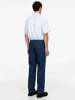 Relaxed Denim Trousers