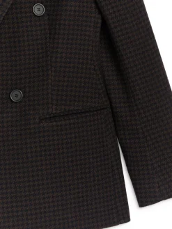 Relaxed Double-Breasted Blazer