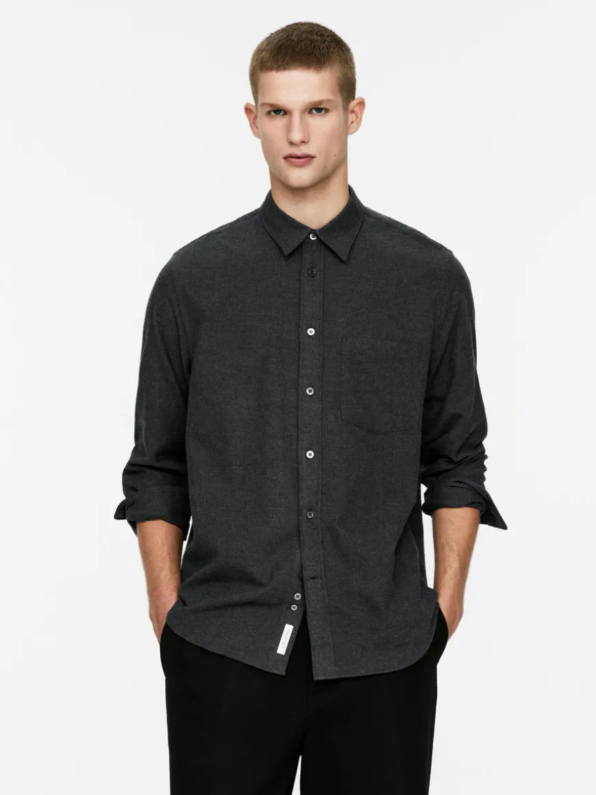 Relaxed Flannel Shirt