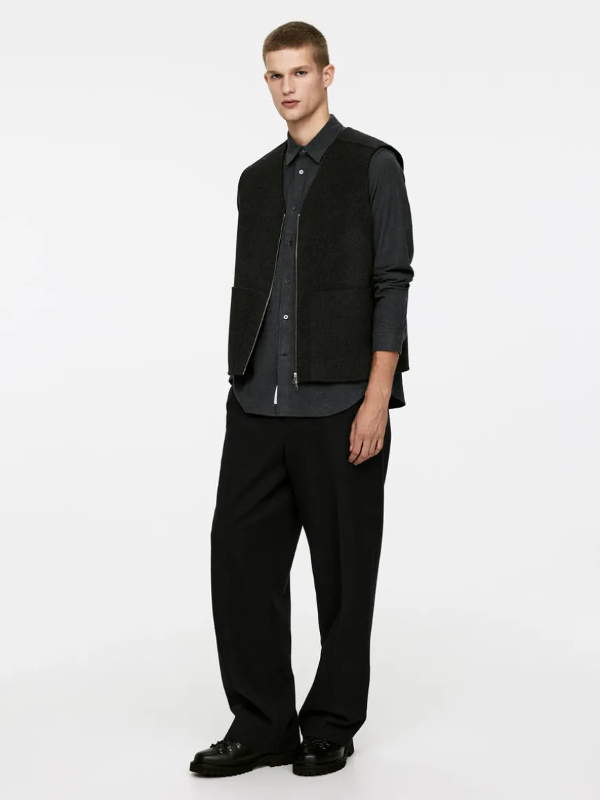 Relaxed Flannel Shirt