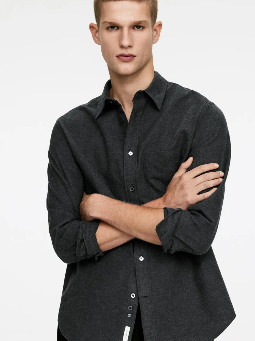 Relaxed Flannel Shirt