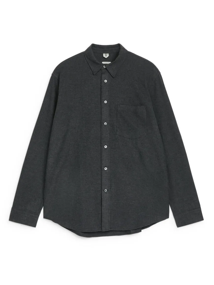 Relaxed Flannel Shirt