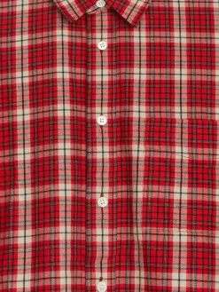 Relaxed Flannel Shirt