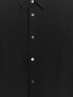 Relaxed Linen-Cotton Shirt