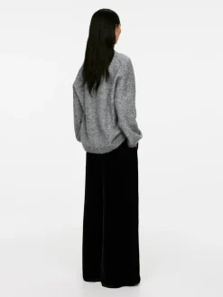 Relaxed Velvet Trousers