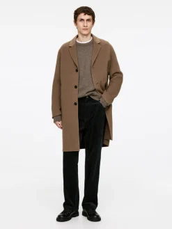 Relaxed Wool Topcoat