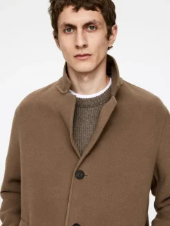 Relaxed Wool Topcoat