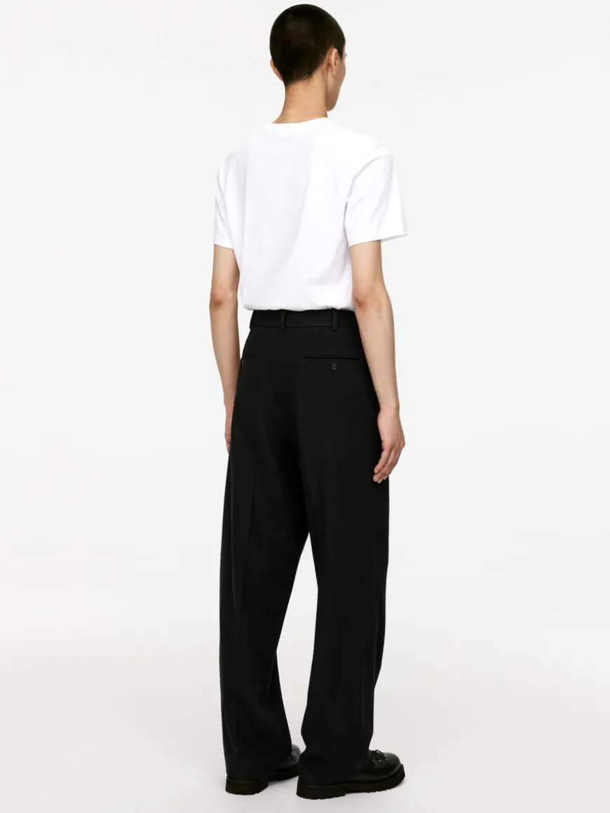Relaxed Wool Trousers