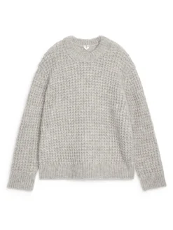 Relaxed Wool-Alpaca Jumper