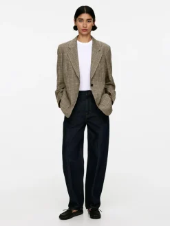 Relaxed Wool-Blend Blazer