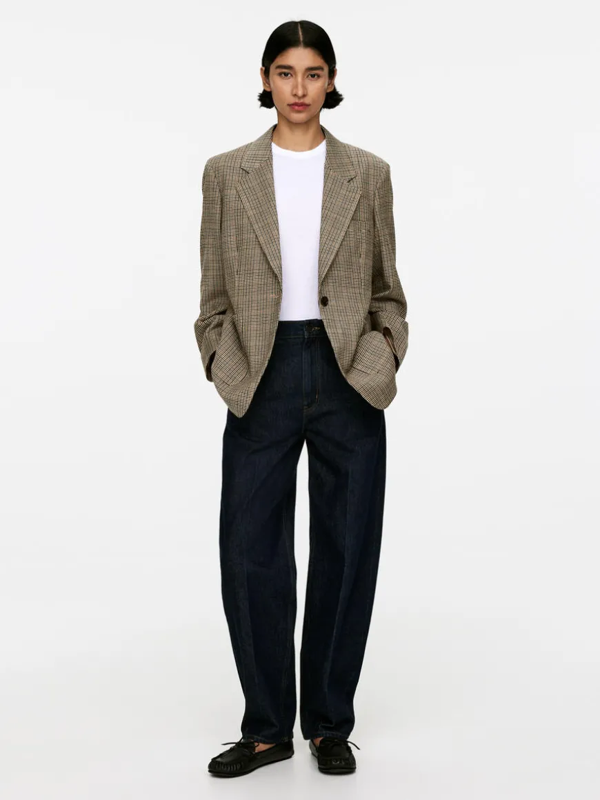 Relaxed Wool-Blend Blazer