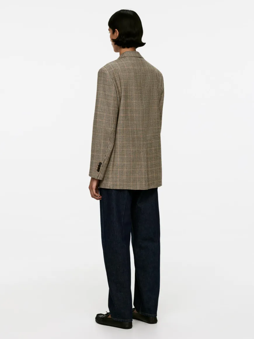 Relaxed Wool-Blend Blazer