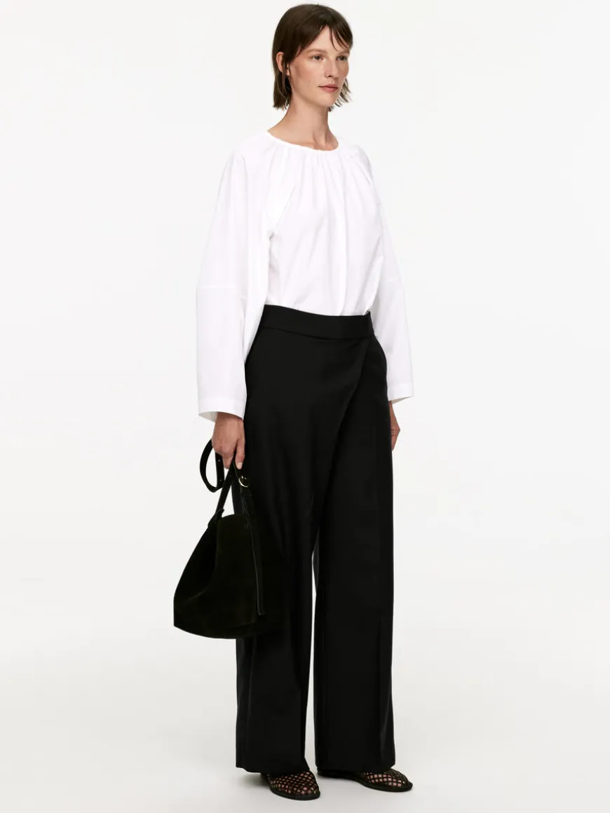 Relaxed Wrap Trousers