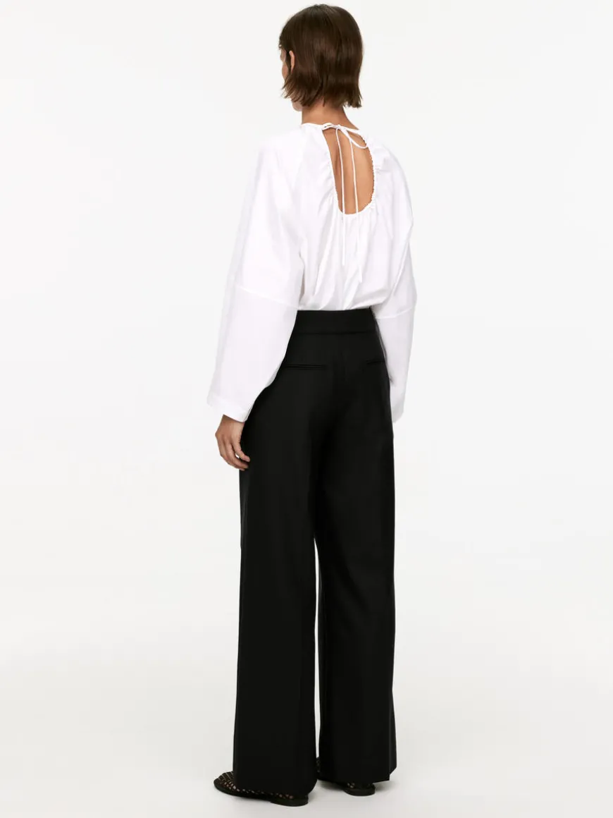 Relaxed Wrap Trousers