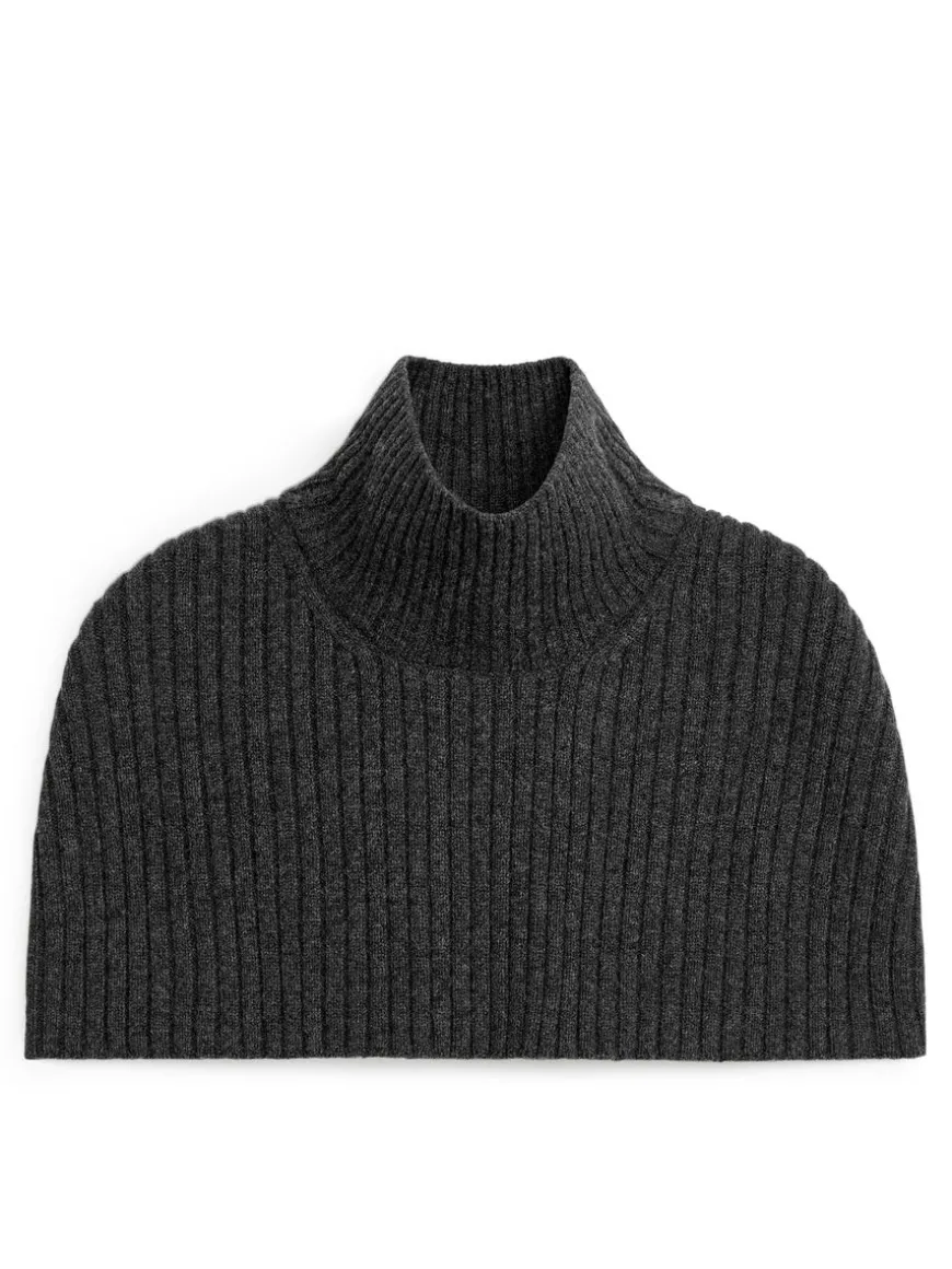 Rib Wool Collar