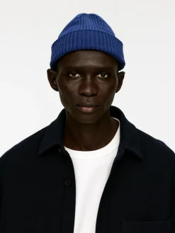 Ribbed Cotton Beanie