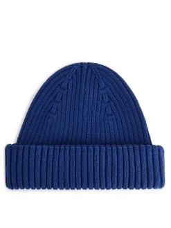 Ribbed Cotton Beanie