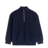 Ribbed Half-Zip Jumper