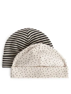 Ribbed Jersey Beanies