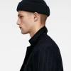Ribbed Wool Blend Beanie