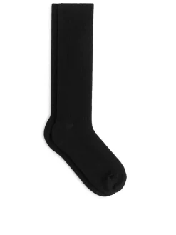 Ribbed Wool-Blend Socks