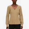 Rib-Knitted Cotton Jumper