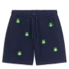 Robot Embroidered Sweatshorts