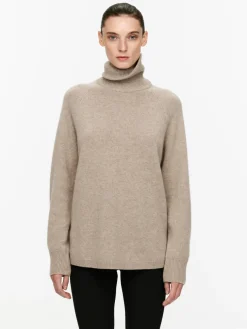 Roll-Neck Cashmere-Wool Jumper