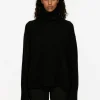 Roll-Neck Cashmere-Wool Jumper