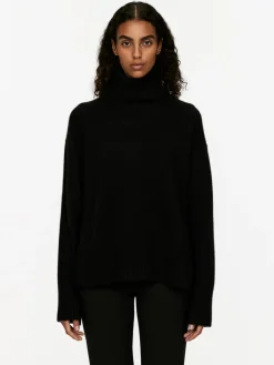 Roll-Neck Cashmere-Wool Jumper