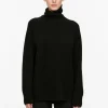 Roll-Neck Cashmere-Wool Jumper