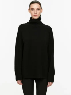 Roll-Neck Cashmere-Wool Jumper