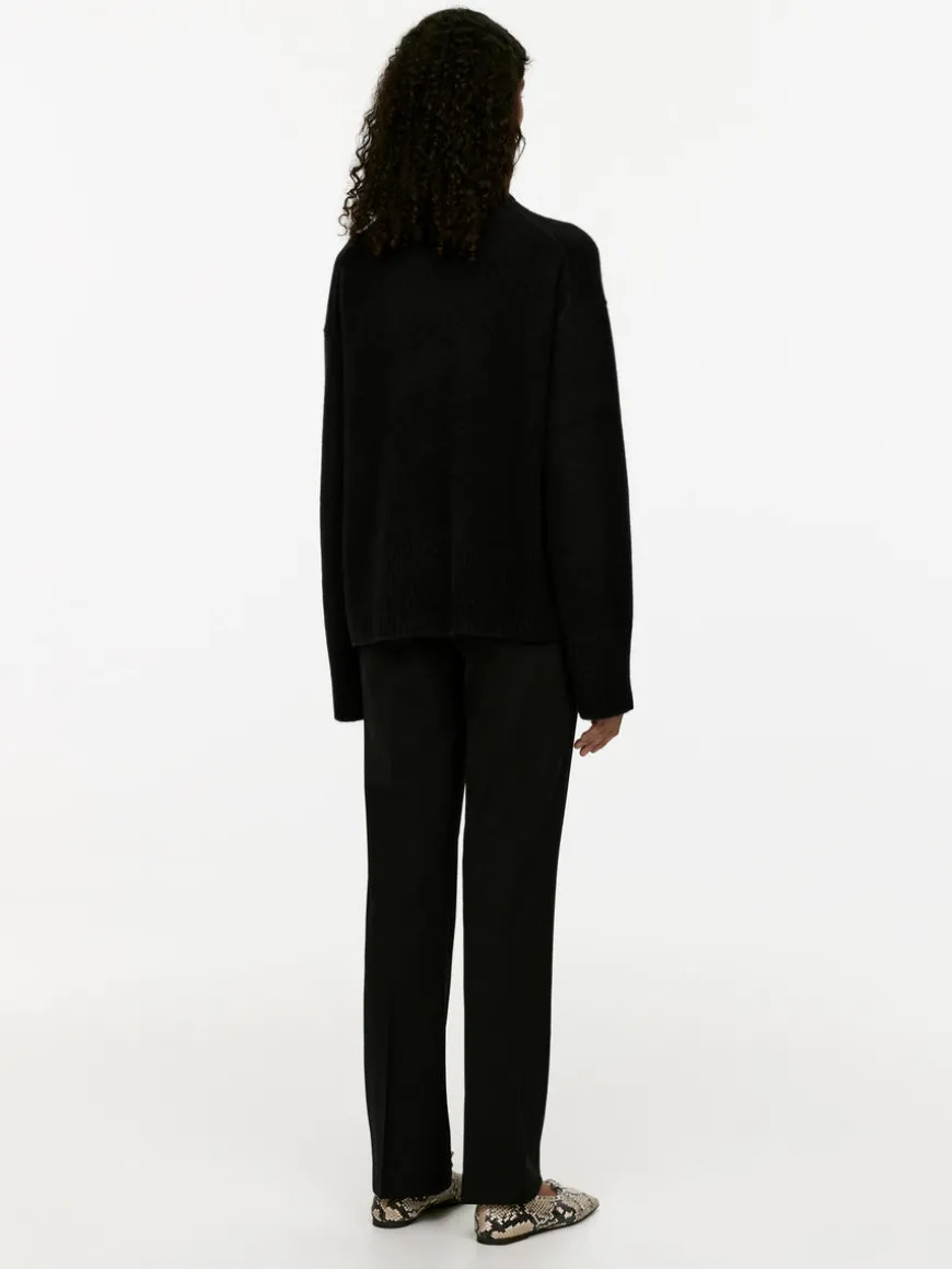 Roll-Neck Cashmere-Wool Jumper