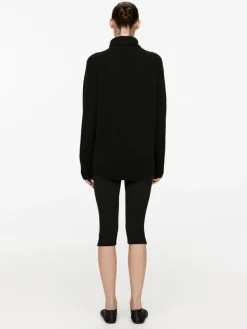 Roll-Neck Cashmere-Wool Jumper