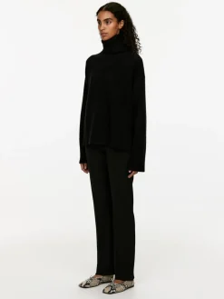 Roll-Neck Cashmere-Wool Jumper