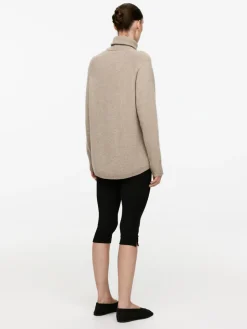 Roll-Neck Cashmere-Wool Jumper