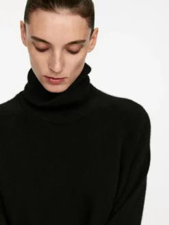 Roll-Neck Cashmere-Wool Jumper