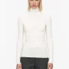 Roll-Neck Cotton Top