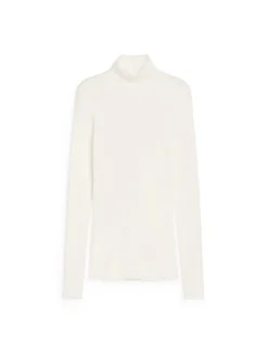 Roll-Neck Cotton Top