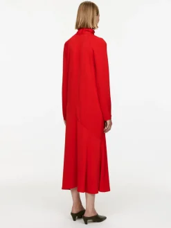 Roll-Neck Maxi Dress