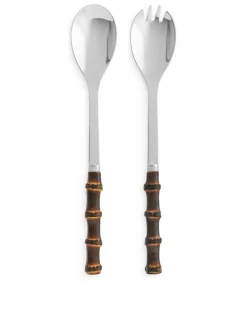 Sabre Paris Bamboo Serving Spoons